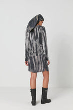 Laden Sie das Bild in den Galerie-Viewer, Xenia Mottled Langarmshirt Grau-Kombination