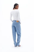 Load image into Gallery viewer, Cotton Stretch Long Sleeve White