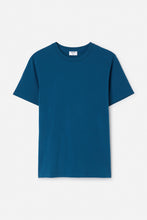 Load image into Gallery viewer, Stretch Cotton Tee, Night Teal
