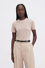 Load image into Gallery viewer, Lyocell Cashmere Tee, Dusty Pink