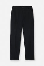 Load image into Gallery viewer, Carl Recycled Cotton Trousers, Black