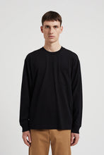 Laden Sie das Bild in den Galerie-Viewer, Standard Heavy Loose Langarmshirt Schwarz