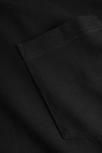 Laden Sie das Bild in den Galerie-Viewer, Standard Heavy Loose Langarmshirt Schwarz