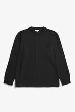 Laden Sie das Bild in den Galerie-Viewer, Standard Heavy Loose Langarmshirt Schwarz