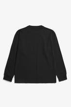 Laden Sie das Bild in den Galerie-Viewer, Standard Heavy Loose Langarmshirt Schwarz