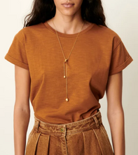 Laden Sie das Bild in den Galerie-Viewer, ALBANO T-shirt, Amber Brown