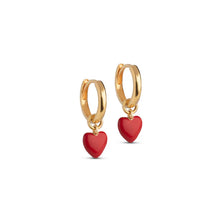 Laden Sie das Bild in den Galerie-Viewer, Amore Hoops, Rot