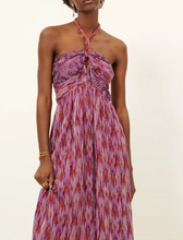 Load image into Gallery viewer, ANNIALY Dress Plum Ikalia
