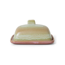 Load image into Gallery viewer, 70s ceramics butter dish, skyline