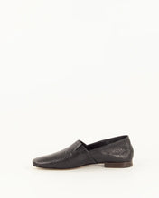 Load image into Gallery viewer, CEZA Slippers, Black Leather
