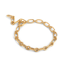 Laden Sie das Bild in den Galerie-Viewer, Massives Charm-Armband, 925S/GP