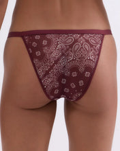 Load image into Gallery viewer, CLIO Tanga-style briefs, Bordeaux