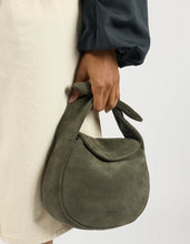 Load image into Gallery viewer, Coco Croissant, Moss Suede