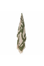 Load image into Gallery viewer, Dalmine Throw, Green
