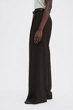 Load image into Gallery viewer, Darcey Wool Trousers, Dark Chocolate