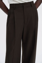 Load image into Gallery viewer, Darcey Wool Trousers, Dark Chocolate