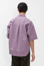 Load image into Gallery viewer, Falster Oversized Faded Pigment Dyed SS Shirt, Vintag Violet