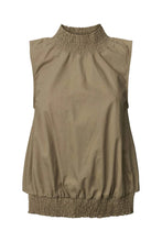 Load image into Gallery viewer, Fiola poplin top Dry bark