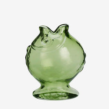 Load image into Gallery viewer, Glass fish vase