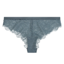 Load image into Gallery viewer, GLORIA Brazilian lace briefs, Greyed Blue