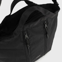 Load image into Gallery viewer, GRID Expandable Crossbody Bag, Black