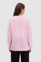 Load image into Gallery viewer, Hairy Alpaca Sweater, Light Pink