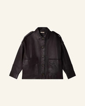 Laden Sie das Bild in den Galerie-Viewer, HARRIBOYD Leather Jacket, Coffee