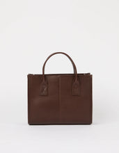 Load image into Gallery viewer, Jackie Midi Webbing Strap Chocolate Classic Leather