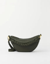 Load image into Gallery viewer, Leo Midi Twisted Handle, Moss Soft Grain Leather