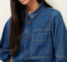 Load image into Gallery viewer, LEONE Overshirt, Denim Blue