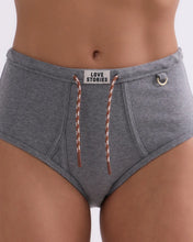 Load image into Gallery viewer, MOONFLOWER High waisted briefs, Grey