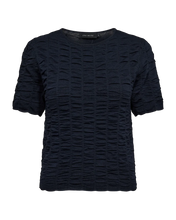 Laden Sie das Bild in den Galerie-Viewer, NATACHA short sleeve pullover, Eclipse