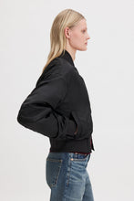 Load image into Gallery viewer, Nylon Zip Jacket, Black
