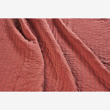 Load image into Gallery viewer, Quilted cotton throw 130x180cm, Brick