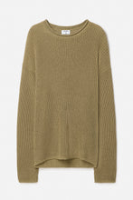 Laden Sie das Bild in den Galerie-Viewer, Gerippter Baumwoll-Leinen-Pullover, Helloliv