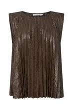 Load image into Gallery viewer, SINEM Pleats top, French toast