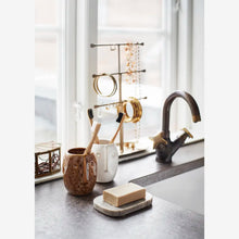 Load image into Gallery viewer, Oval marble soap dish