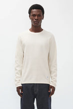 Load image into Gallery viewer, Stevns Cotton Hemp Military Rib Lonsleeve,Ecru