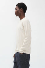 Load image into Gallery viewer, Stevns Cotton Hemp Military Rib Lonsleeve,Ecru