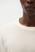 Load image into Gallery viewer, Stevns Cotton Hemp Military Rib Lonsleeve,Ecru