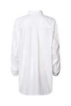 Load image into Gallery viewer, SUSAN Poplin twist cuff shirt, White