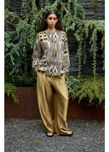 Load image into Gallery viewer, Thalia Woven pants, Gold