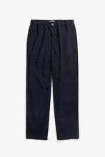 Load image into Gallery viewer, Tyrsil Regular Organic Stretch Twill Trousers, Dark Navy