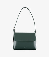 Laden Sie das Bild in den Galerie-Viewer, VIRGINIE FLAP Tasche Dunkelgrün