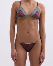 Load image into Gallery viewer, WILD ROSE Comfortable lace briefs, Burgundy