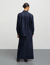 Load image into Gallery viewer, Ketty Denim Skirt Dark Indigo
