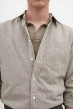 Load image into Gallery viewer, Algot Relaxed Cotton Linen Shirt Ivy Green
