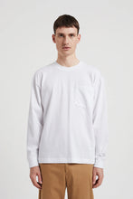 Load image into Gallery viewer, Standard Heavy Loose LS Tee White

