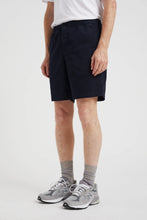 Load image into Gallery viewer, Ezra Relaxed Twill Shorts Dark navy

