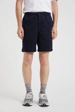 Load image into Gallery viewer, Ezra Relaxed Twill Shorts Dark navy

